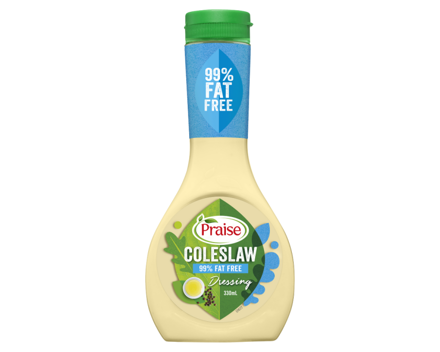 Praise Dressing 99 Fat Free Coleslaw 330 ml Praise