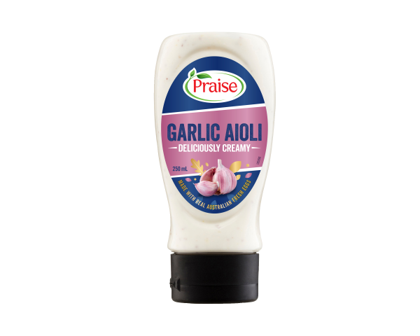 Praise Mayonnaise Garlic Aioli 250 ml