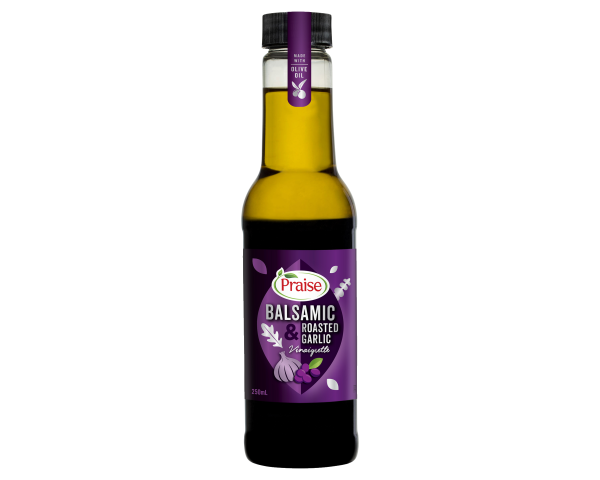 Praise Deli Style Dressing Balsamic Roasted Garlic Vinaigrette 250 ml