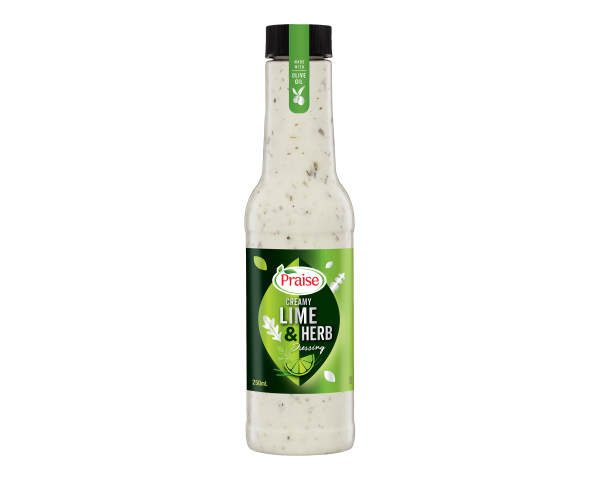 Praise Creamy Lime & Herb Dressing 250ml