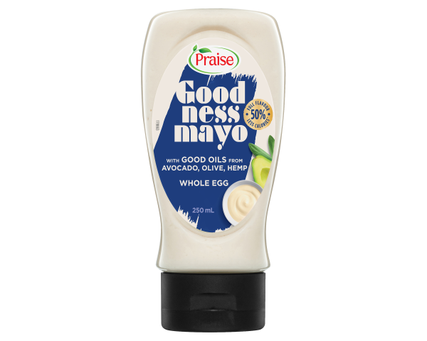 Praise Good Oils Mayonnaise Whole Egg 250 ml