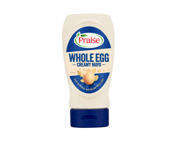 Praise Mayonnaise Whole Egg Squeeze 470 g